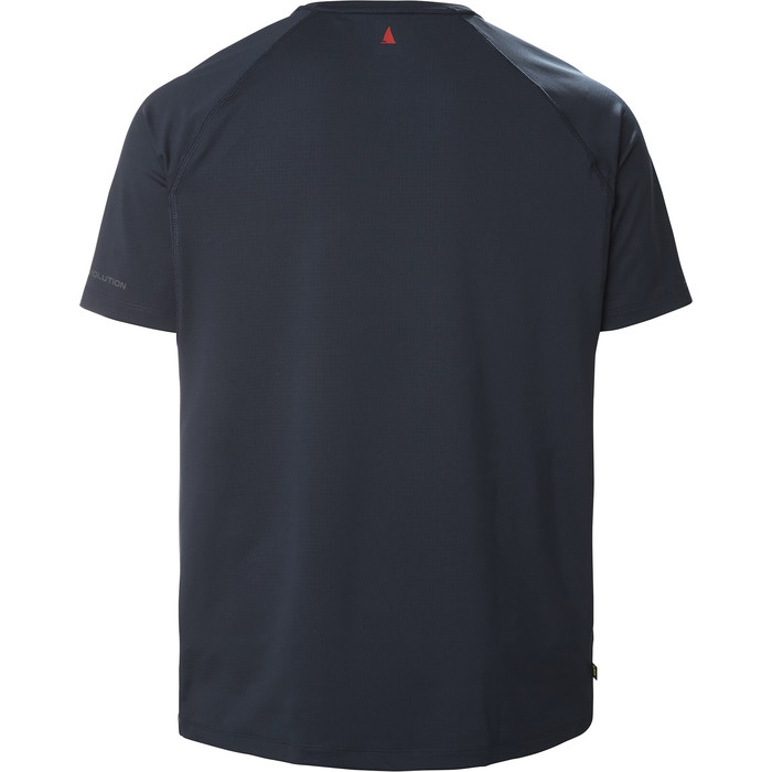 2024 Musto Herren Evo Sunblocker Kurzarm T-Shirt 2.0 81154 - True Navy 81154